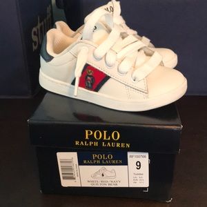 Ralph Lauren Polo Sneakers-Smoke and pet free home